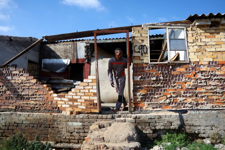 Diepkloof hostel, Soweto, Johannesburg